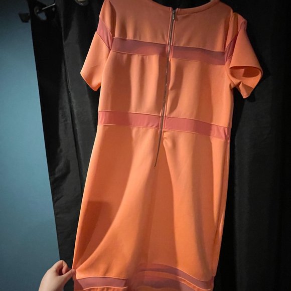 Orange/Pink Dress - Picture 5 of 7